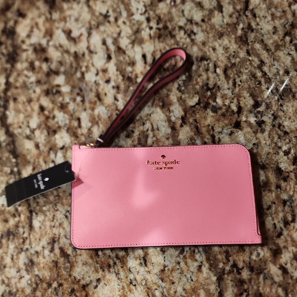 kate spade Accessories - COPY - NWT! Retails $139.00 Kate Spade Pink Wristlet Clutch